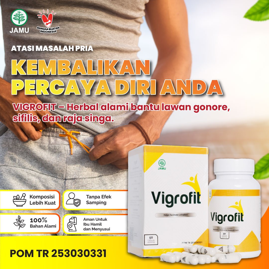 Produk Vigrofit Herbal Suplemen