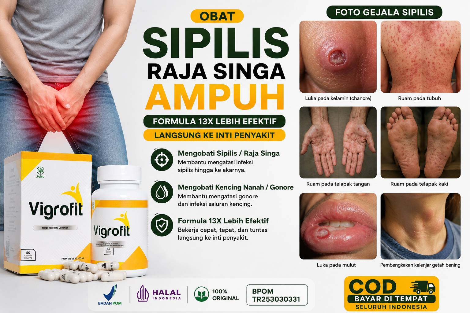 Ilustrasi Edukasi Sifilis